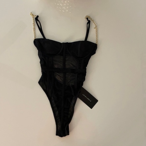 Love/labels black bodysuit - Picture 3 of 4